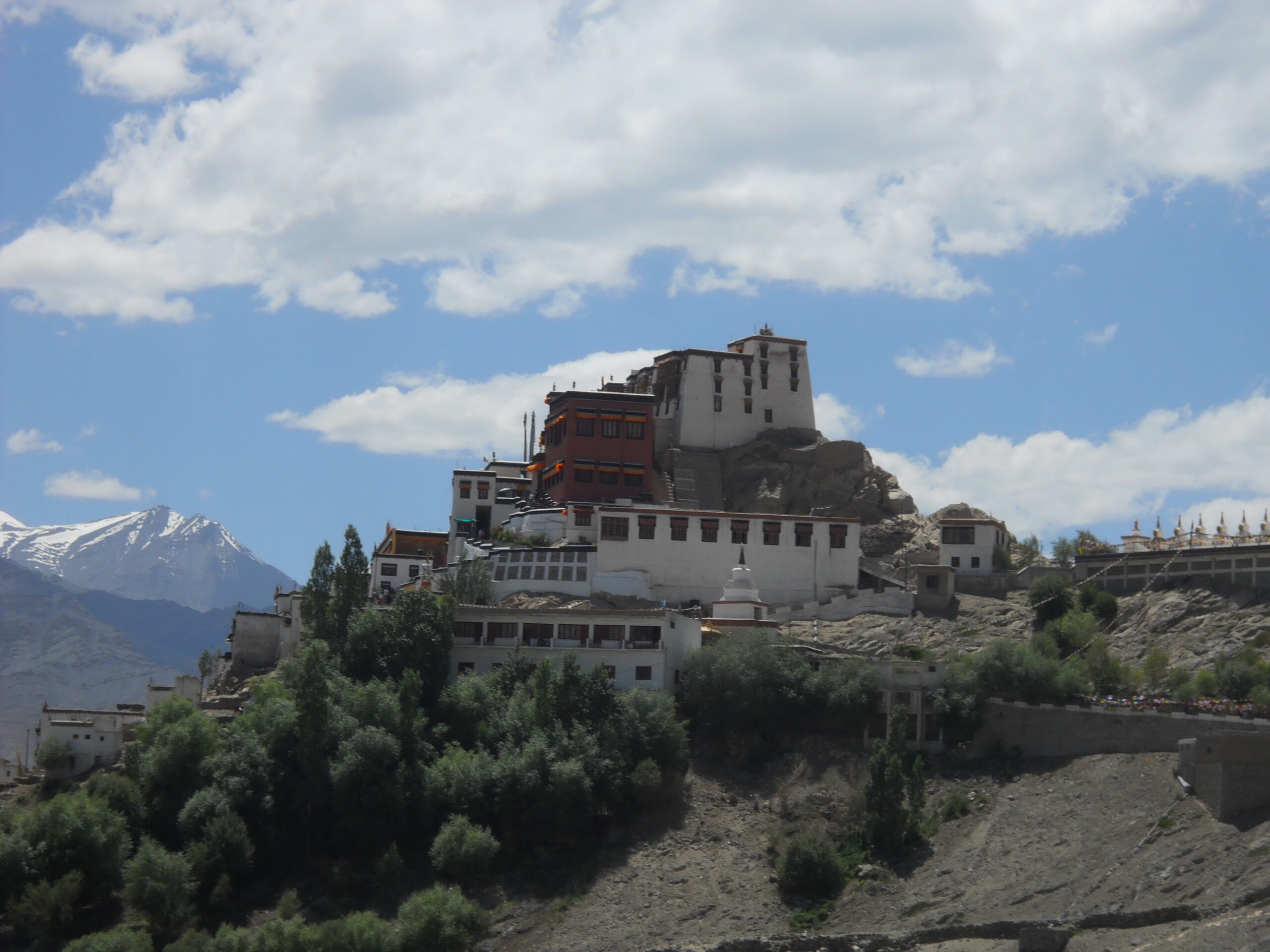 the new Patola Palace reconstructed in Leh, Ladakh